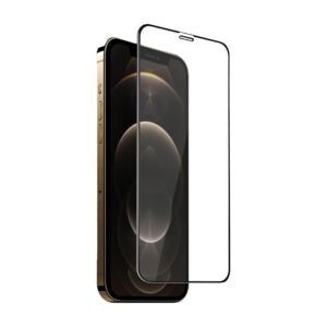 TEMPERED GLASS-IPHONE 12 PRO MAX CLR&BLK TEMPERED GLASS-IPHONE 12 PRO MAX CLR&BLK